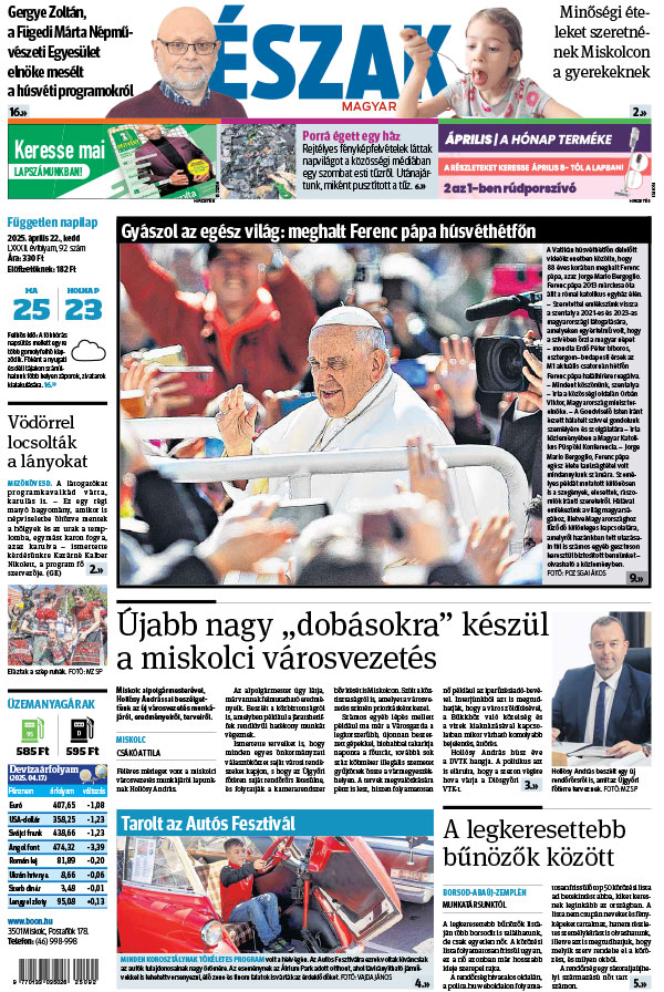 Lapszám: 2025.04.22.