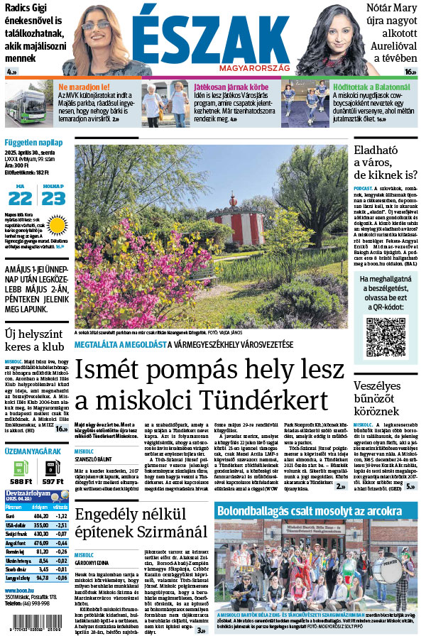 Lapszám: 2025.04.30.