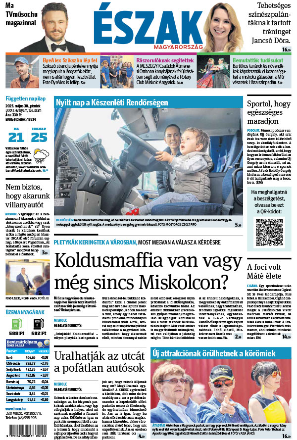 Lapszám: 2025.05.30. + MELLÉKLET