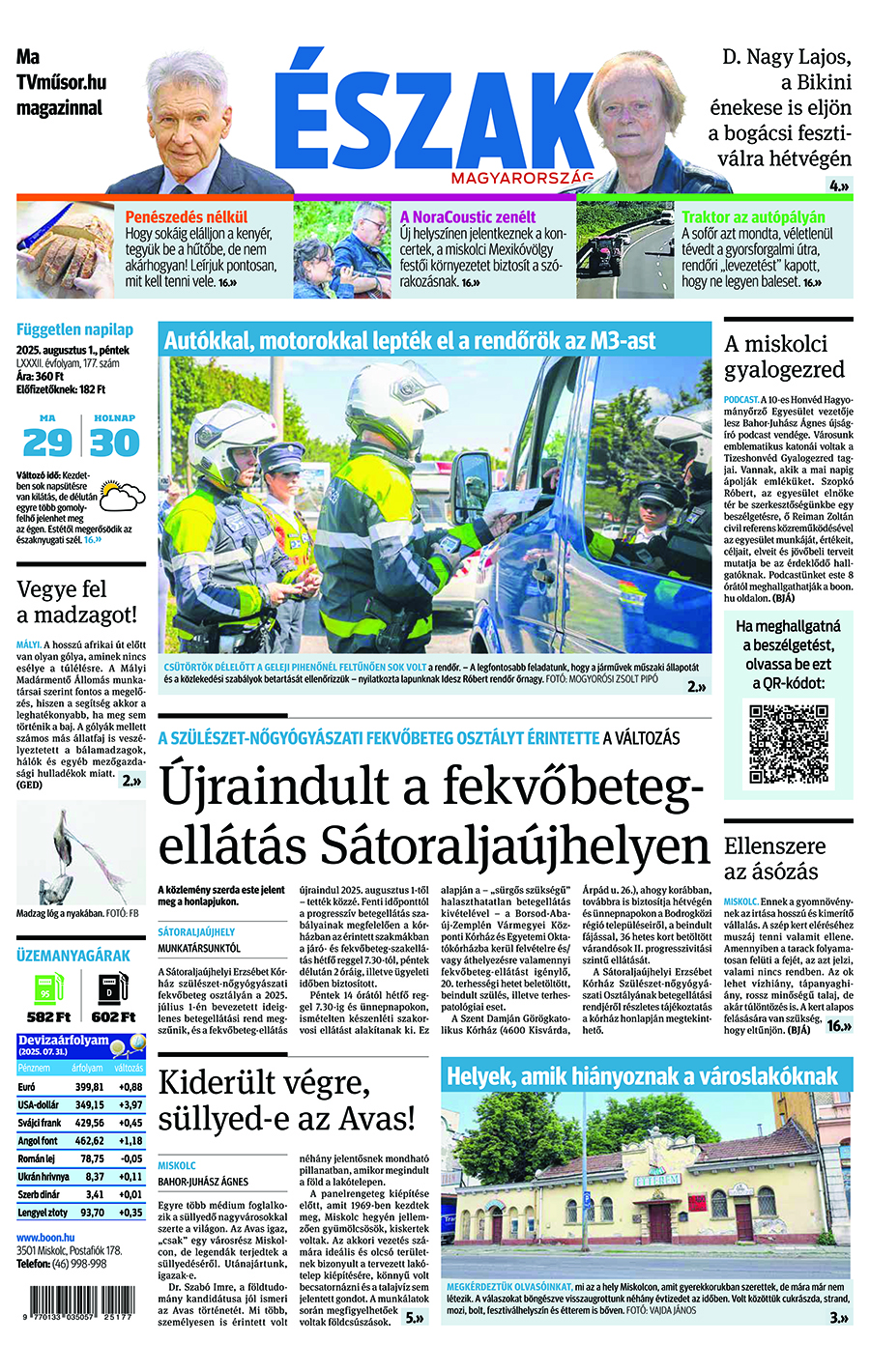 Lapszám: 2025.08.01. + melléklet