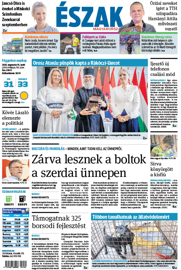 Lapszám: 2025.08.19.