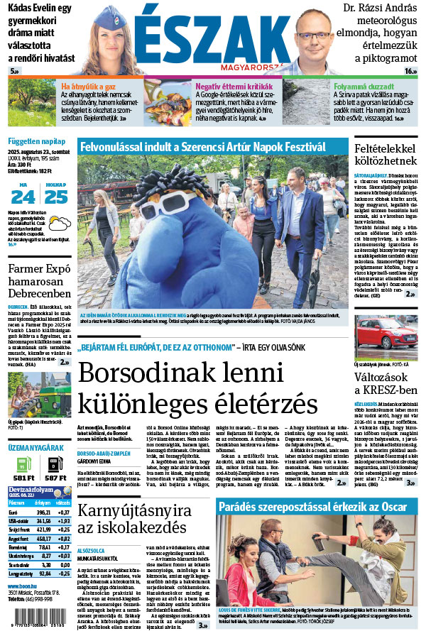 Lapszám: 2025.08.23.