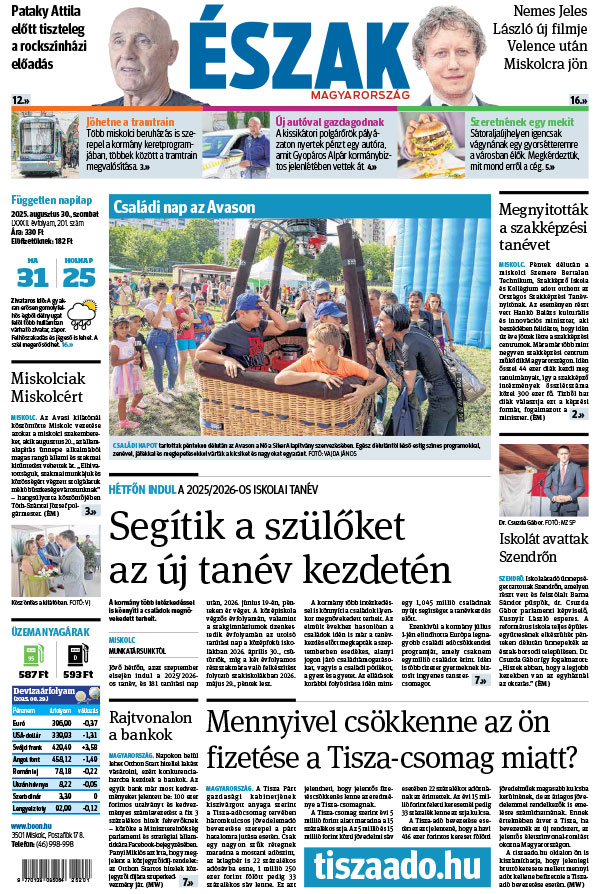 Lapszám: 2025.08.30.