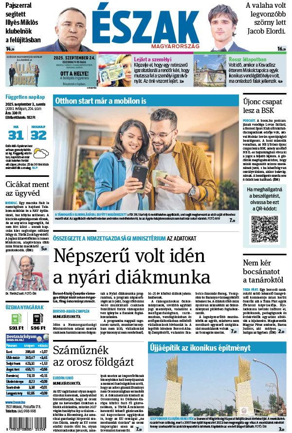 Lapszám: 2025.09.03.