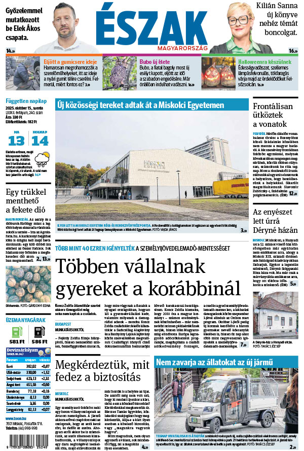 Lapszám: 2025.10.15.