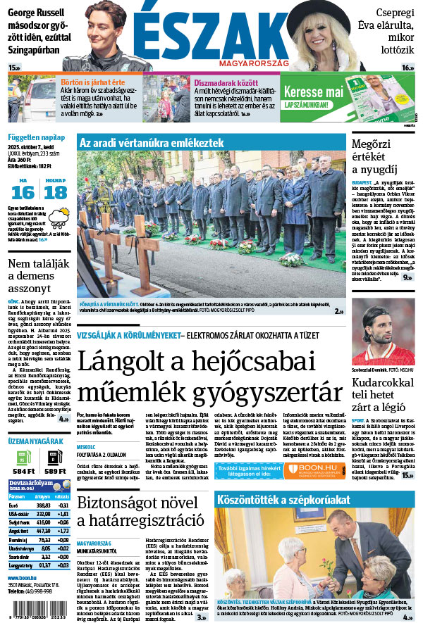 Lapszám: 2025.10.07.