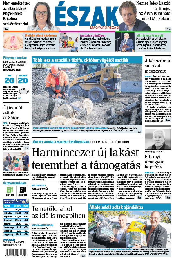 Lapszám: 2025.10.09.