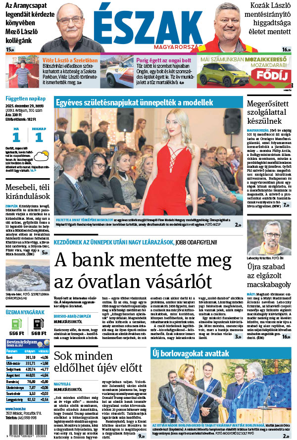 Lapszám: 2025. 12. 29.
