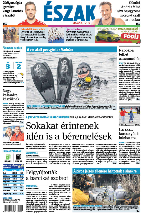 Lapszám: 2026. 01. 03.