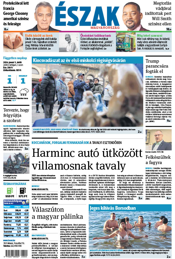 Lapszám: 2026. 01. 05.