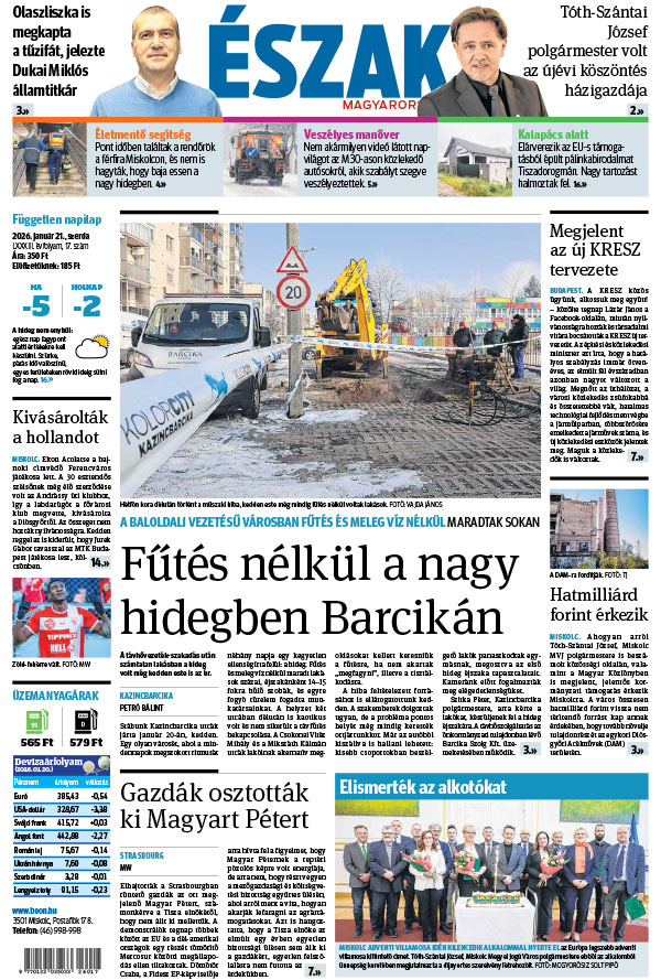Lapszám: 2026. 01. 21.