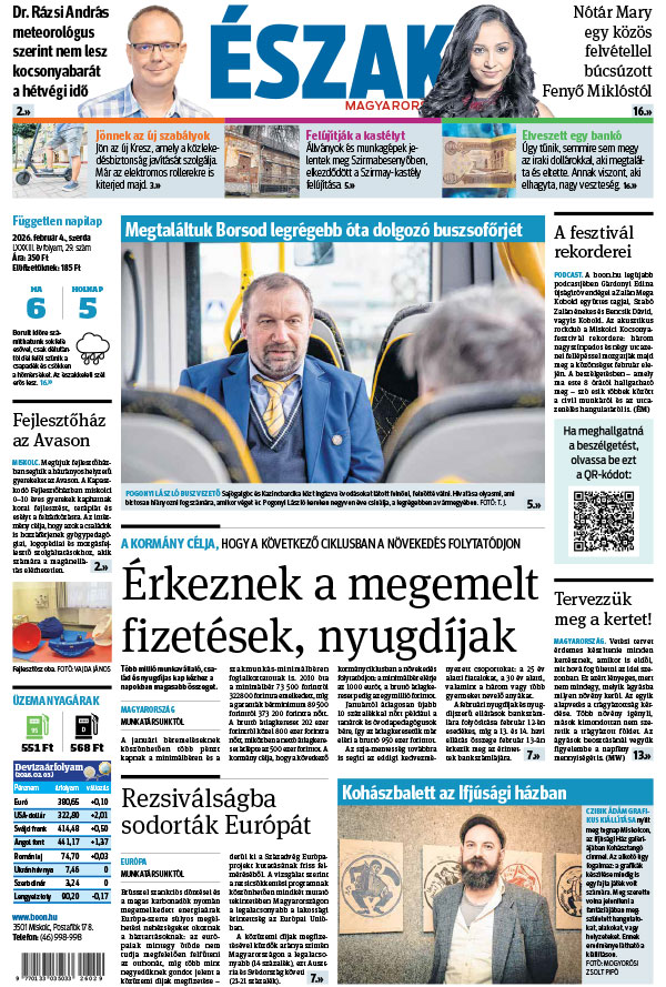 Lapszám: 2026. 02. 04.