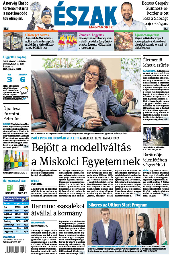 Lapszám: 2026. 02. 05.