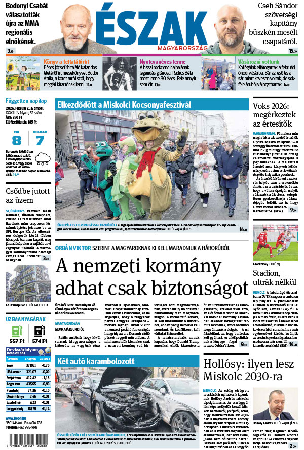 Lapszám: 2026. 02. 07.