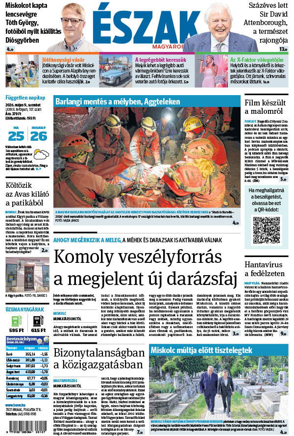 Lapszám: 2026. 05. 09.