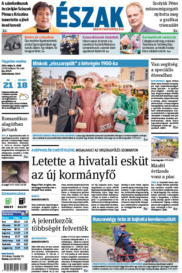 Lapszám: 2026. 05. 11.