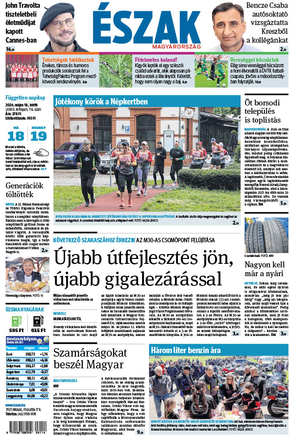 Lapszám: 2026. 05. 18.