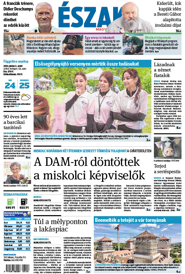 Lapszám: 2026. 06. 02.