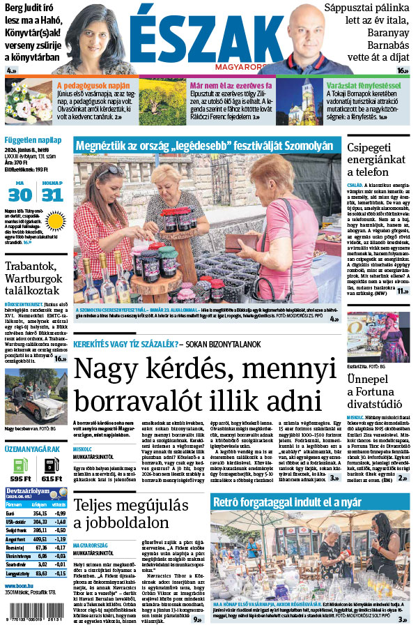 Lapszám: 2026. 06. 08.