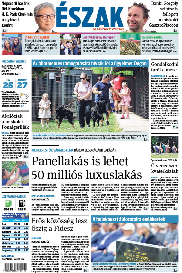 Lapszám: 2026. 06. 15.