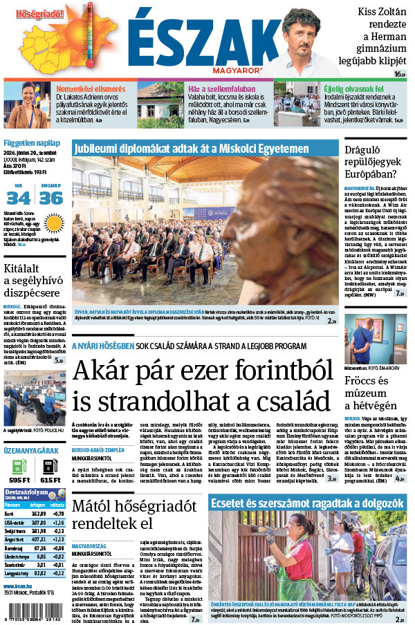 Lapszám: 2026. 06. 20.