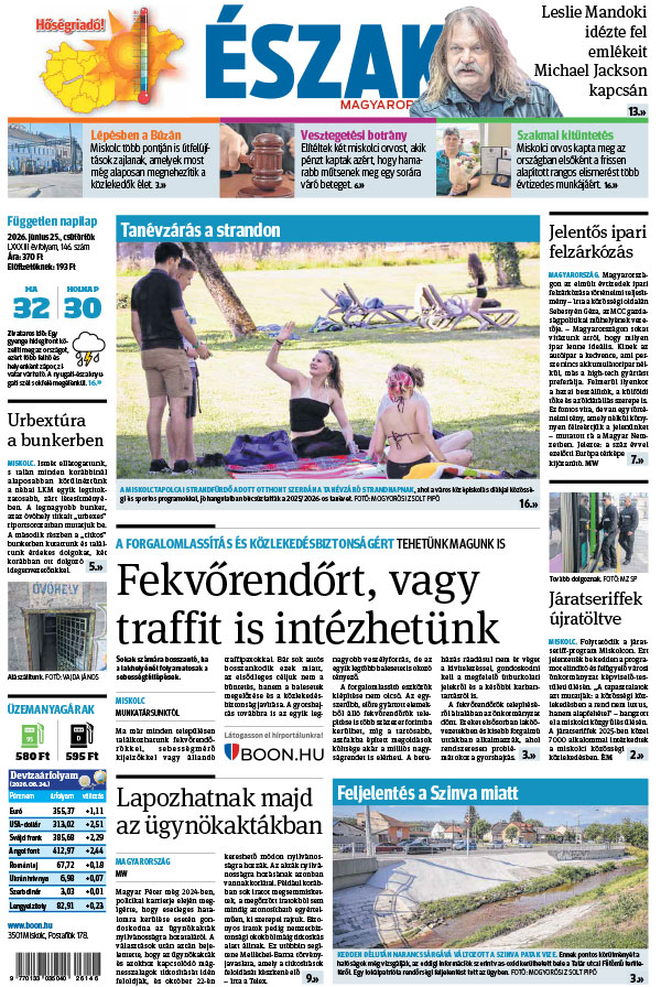 Lapszám: 2026. 06. 25.