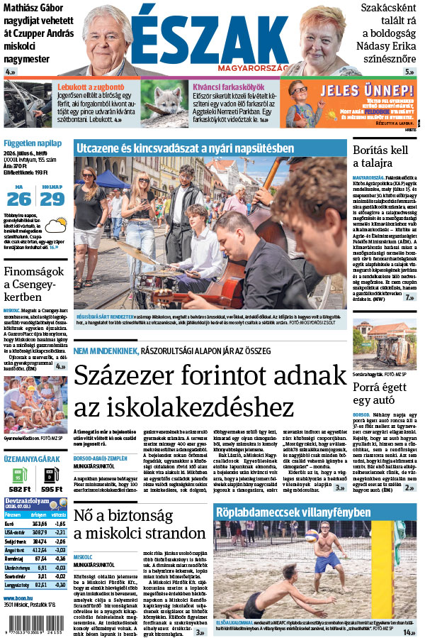 Lapszám: 2026. 07. 06.
