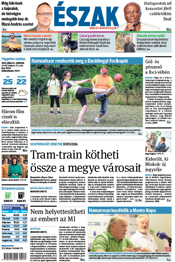 Lapszám: 2026. 07. 23.