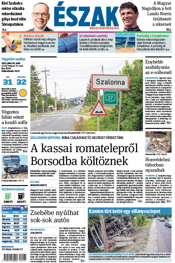 Lapszám: 2026. 07. 28.